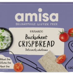 Crispbread (Painici) din Hrisca Integrala Fara Gluten Bio Amisa 120gr