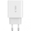 Incarcator Retea Tech-Protect NC30W, 30W, 3A, 1 x USB-A - 2 x USB-C, Alb, Universal