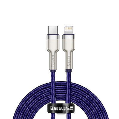 Cablu de date Type C Baseus, 20W, 2m, mov, CATLJK-B05 foto