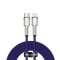 Cablu de date Type C Baseus, 20W, 2m, mov, CATLJK-B05