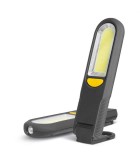 Reflector din sticla LED COB + SMD 3W 20-300lm 3x AAA cu carlig, Phenom
