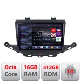 Navigatie Opel Astra K 2015-2021 Edotec Kit-ASTRAK 8 core QLED 2K 16+512GB 360 Android Waze USB Navigatie Internet Youtube Radio