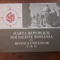 Harta RSR cu Reteaua Unitatilor CEC / R7P4F