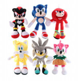 Set 6 mascote SONIC,plus,~20 cm