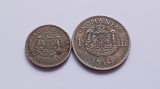 Romania -50 Bani 1914+1 LEU 1914 Probe-Replica dupa moneda de 1 leu si 50 bani 1914- Probe