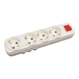 Cumpara ieftin Prelungitor profesional fara fir, Mirsa, cu led, alb, 4 prize