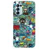 Husa compatibila cu Oppo A73 model Modern Graffity, Silicon, TPU, Viceversa, Transparent, Carcasa