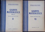 REVISTA GAZETA MATEMATICA 1974, NR.2, 12 (2 REVISTE)-COLECTIV-339359