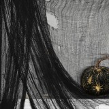 Cortina de Halloween - neagra, stofa - 180 x 75 cm