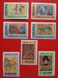 RAS AL KHAIMA, ARTĂ - SERIE COMPLETĂ MNH, Nestampilat