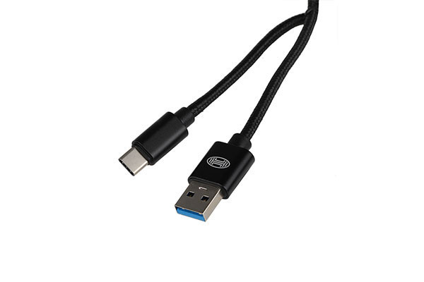 CABLU DE DATE TIP C. USB 3.0. NEGRU. 2M LUNGIME