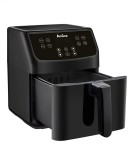 Friteuza cu Aer Cald Amica, Digitala - LED touch control, 5 Litri, 1850W, 8 Programe, Neagra