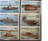 PC394 - Laos 1982 Navigatie/ Ambarcatiuni, serie MNH, 6v, Nestampilat