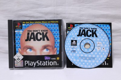 Joc Sony Playstation 1 PS1 - You Don&amp;#039;t Know Jack - complet PAL germana foto