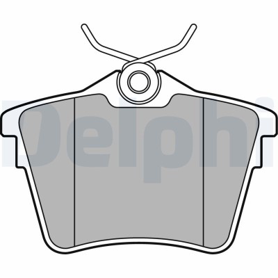 DELPHI LP1892 set placute frana,frana disc foto