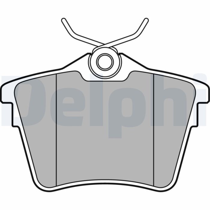 DELPHI LP1892 set placute frana,frana disc
