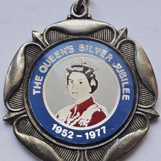 Medalion Marea Britanie 1972, The Queen's Silver Jubilee 1952-1977