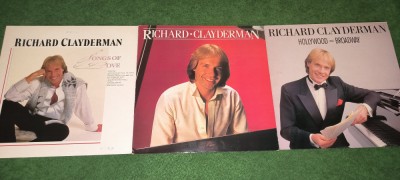 3 DISCURI&amp;nbsp; VINILURI&amp;nbsp; - DECCA LP. - RICHARD CLAYDERMAN&amp;nbsp; AN 1982 - 1986 - 1987 - foto