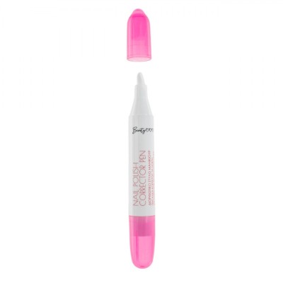 Pix Corector Manichiură, Beauty, Nail Polish Corrector Pen, Roz, 3 V&amp;acirc;rfuri de Rezervă foto