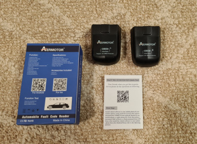 Original Aermotor ELM327 V1.5 PIC18F25K80 Bluetooth 4.0 sau WIFI Android IOS PC foto