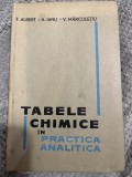 Tabele chimice in practica analitica - F. Albert, A. Ianu, V. Marculetiu