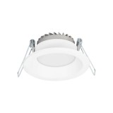 Downlight LED rotund compact 6W 4000K IP44, alb, Metsan