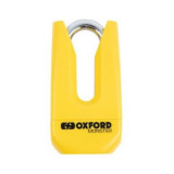 Anti-furt disc fr&acirc;nă Monster OXFORD colour yellow 135mm x 70mm mandrel 11mm