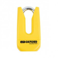 Anti-furt disc frână Monster OXFORD colour yellow 135mm x 70mm mandrel 11mm