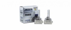 Set 2 becuri xenon D1S AutoREY&reg; Premium, soclu metalic Quick StarT Lumina ALB rece 6000k Bixenon, Faza lunga, Faza scurta