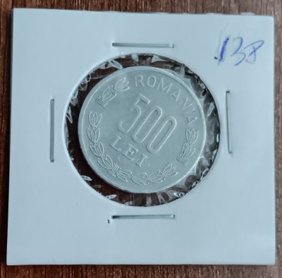 M1 C10 - Moneda foarte veche 138 - Romania - 500 lei 2000 foto