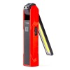 Lampa de lucru cu 1x COB + 1x LED, 450lm, 6500K, fixare magnet, carlig, cu acumulator, AMiO WT11
