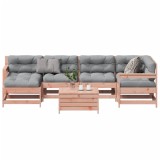 Gossi set mobilier de gradina cu perne, 7 piese, lemn masiv douglas