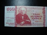 ISLANDA 500 KRONUR 2001 EXCELENTA