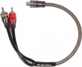 AUDIO SYSTEM HIGH-Performance RCA CableY-RCA OFC de 500 mm (2x mufa F si 1x mufa M) CarStore Technology