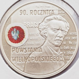630 Polonia 10 zlote 2008 Greater Poland Uprising km 661 UNC argint, Europa