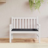 VidaXL Pernă de bancă de grădină, negru, 120x50x4 cm, textil oxford