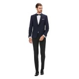 Sacou barbati ceremonie bleumarin S008