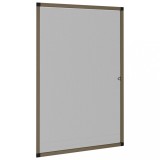 Cumpara ieftin Plasa de insecte pentru ferestre, maro, 80x120 cm