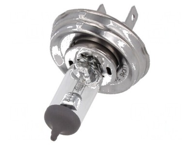 Lampă auto P45t transparentă 24V 75/70W H4 foto