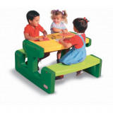 Masuta mare pentru picnic, verde Little Tikes