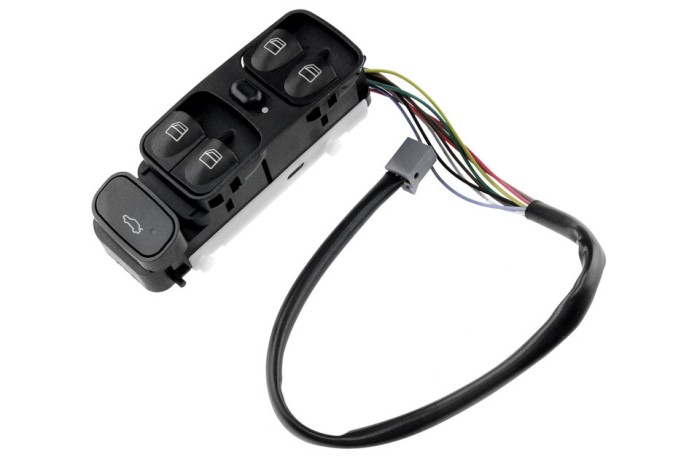 Comutator macara geam Mercedes C W203 2000-2007, NTY EWS-ME-011