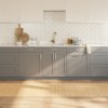 VidaXL Covor dreptunghiular, natural deschis, 80x1000 cm, bambus 376933