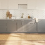 VidaXL Covor dreptunghiular, natural deschis, 80x1000 cm, bambus