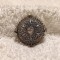 unic BROSA argint FRANTA 1930 art deco SPLENDIDA manopera EXCEPTIONALA de efect