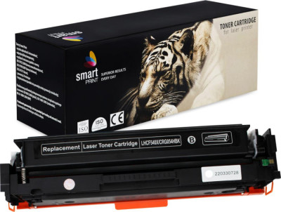 Toner de imprimanta pentru HP / Canon , CF540X / CRG054H , Negru , 3200 pagini , Smart Print foto