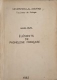 ELEMENTS DE PHONOLOGIE FRANCAISE-MARIA PAVEL