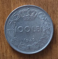 100 lei 1943, Mihai I, Rom&acirc;nia