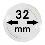 Capsule pentru monede - 10 buc. in cutie - 32 mm dimensiune intrare