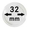 Capsule pentru monede - 10 buc. in cutie - 32 mm dimensiune intrare