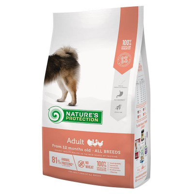 Natures Protection dog adult all breed poultry 12 kg foto